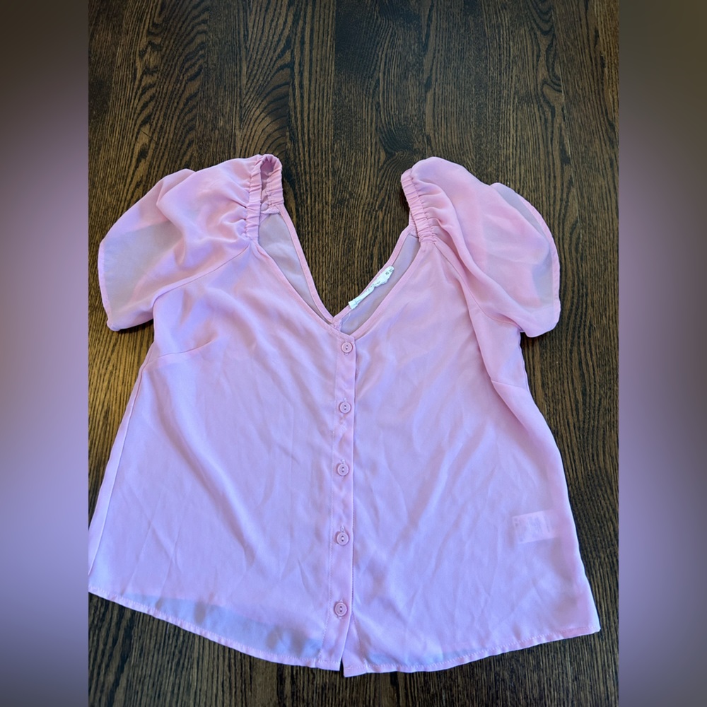 Light pink blouse